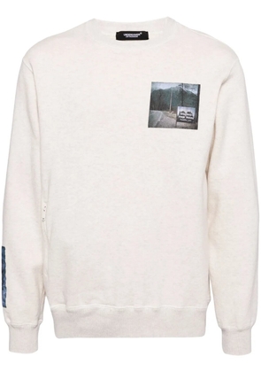 Undercover patch sweater - Neutrals