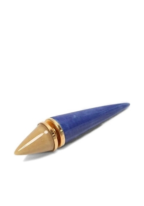 Andres Gallardo Spike Mix single earring - Blue