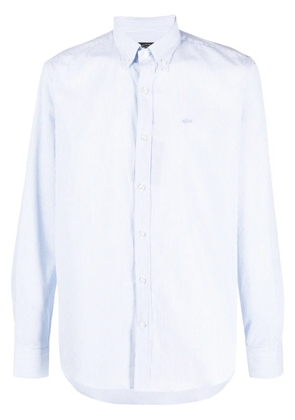Paul & Shark stripe-pattern cotton shirt - White