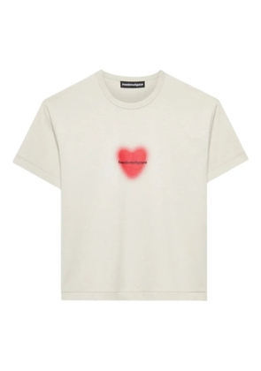 FREEDOM OF SPACE cotton T-shirt - Neutrals