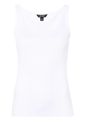 Lauren Ralph Lauren Kelly fine-ribbed tank top - White