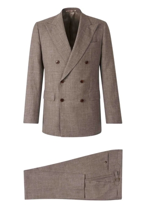 Atelier Munro double-breasted suit - Neutrals