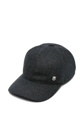 Corneliani logo-detailing cap - Black