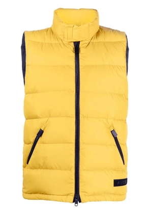 ASPESI padded down gilet - Yellow
