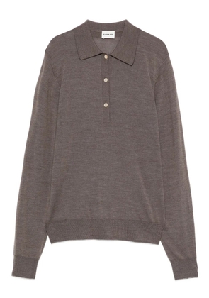 P.A.R.O.S.H. buttoned collar sweater - Brown
