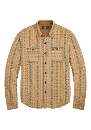 Ralph Lauren RRL patterned cotton shirt - Yellow