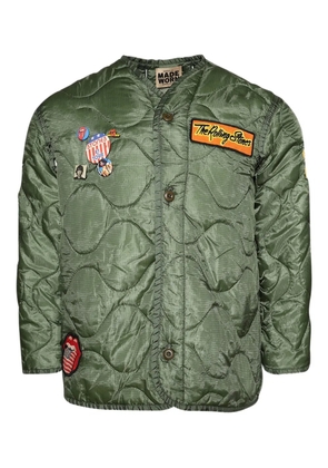 MadeWorn Rolling Stones Liner jacket - Green