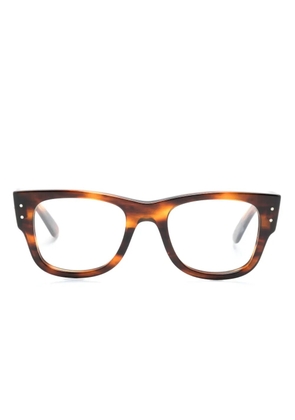 Ray-Ban tortoiseshell-effect square-frame glasses - Brown