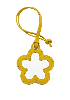 Marc Jacobs The Daisy mirror bag charm - Yellow