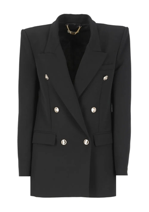 Elisabetta Franchi crepe blazer - Black