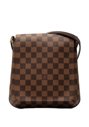 Louis Vuitton Pre-Owned 2003 Damier Ebene Musette Salsa Long Strap crossbody bag - Brown