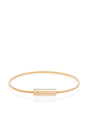 Le Gramme 18kt yellow gold cable bracelet