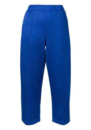 Comme Des Garçons Pre-Owned cropped tracksuit trousers - Blue
