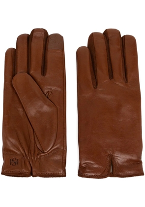 HANDSOME STOCKHOLM essential gloves - Brown