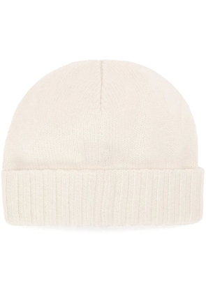 Dolce & Gabbana DNA cashmere beanie - White