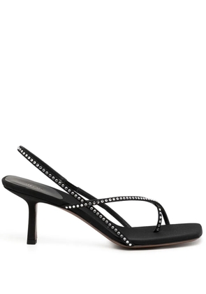 NEOUS Shamali strap-design 65mm sandals - Black