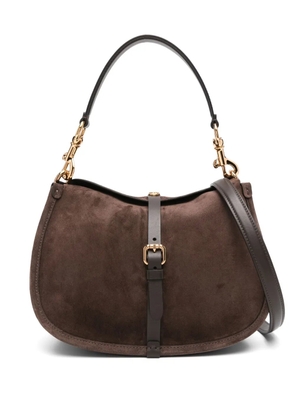 ETRO suede crossbody bag - Brown