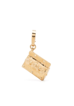 Valentino Garavani Rockstud quilted bag pendant - Gold