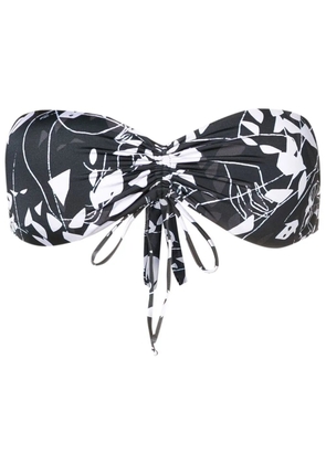 Clube Bossa Percy bandeau-style bikini-top - Black
