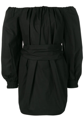 Philosophy Di Lorenzo Serafini off shoulder belted dress - Black