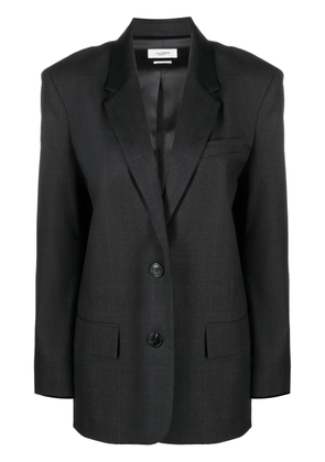 MARANT ÉTOILE Onilind checked blazer - Grey