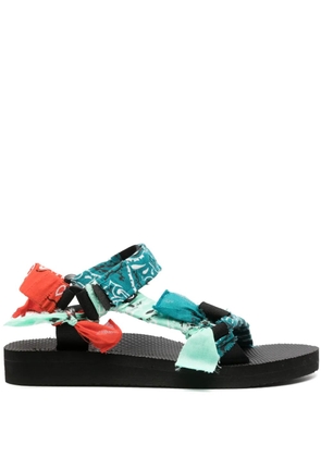 Arizona Love Trekky Mix bandana-print sandals - Blue