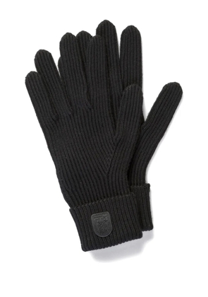 Parajumpers ribbed-knit gloves - Black