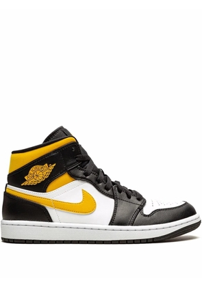 Jordan Air Jordan 1 Mid 'White/Pollen/Black' sneakers