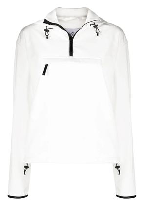 Aztech Mountain Hut fleece hoodie - White