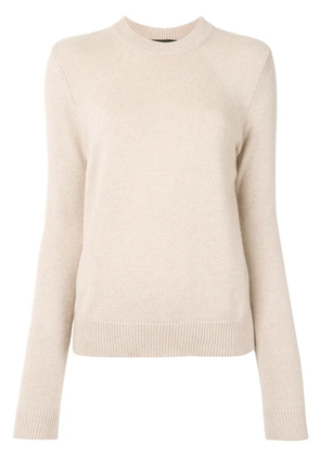 Proenza Schouler raglan sleeves eco cashmere jumper - Brown