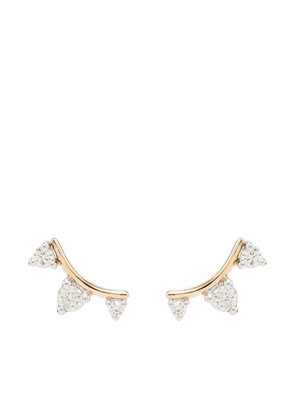 Adina Reyter Amigos 14-karat gold diamond earrings