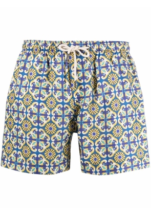 PENINSULA SWIMWEAR amalfi printed swimming shorts - Blue