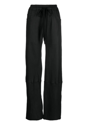 Isaac Sellam Experience drawstring leather trousers - Black