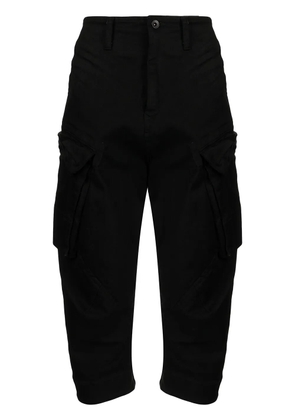 Julius cargo denim trousers - Black
