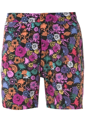Amir Slama printed swim shorts - Black