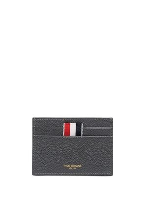 Thom Browne RWB loop tab cardholder - Grey