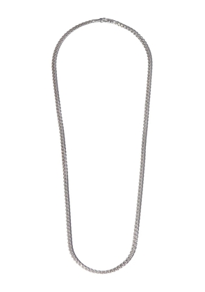 Tom Wood Venetian M double chain necklace - Silver