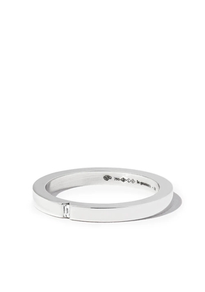 Le Gramme 18kt white gold 5g polished 2mm wedding ring - Silver