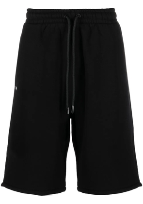 Off-White organic-cotton track shorts - Black