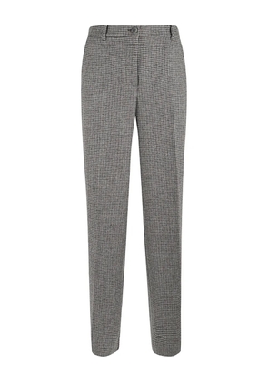 P.A.R.O.S.H. checked trousers - Grey