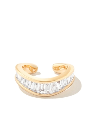 Anita Ko 18K yellow gold diamond single ear cuff