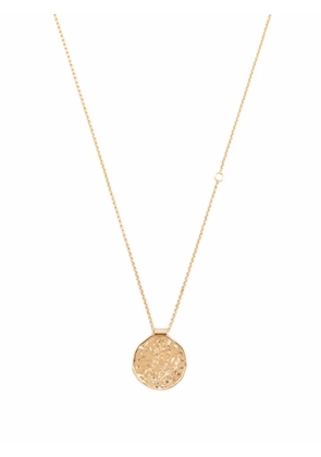 Maje Zodiac medal necklace - Gold