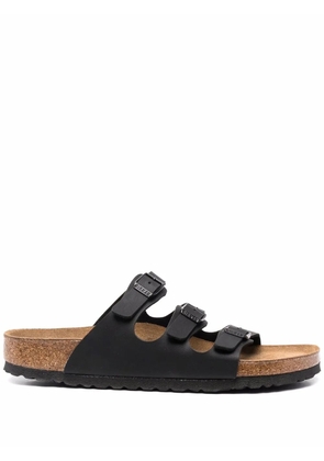 Birkenstock buckled flat sandals - Black