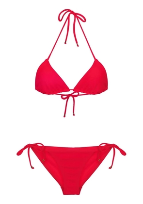 Amir Slama self-tie triangle bikini - Red