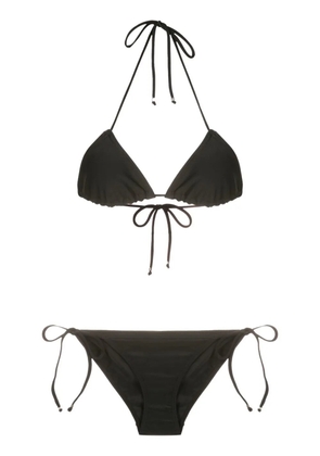Amir Slama self-tie triangle bikini - Black
