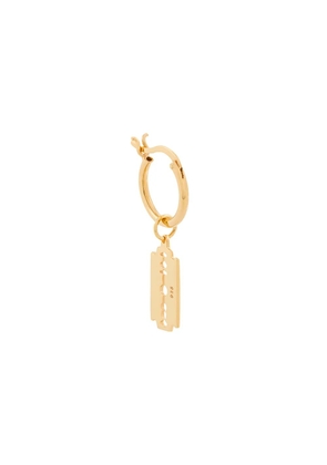True Rocks razor hoop earring - Gold