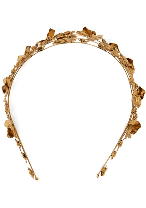 Jennifer Behr Sariyah floral-detail headband - Gold