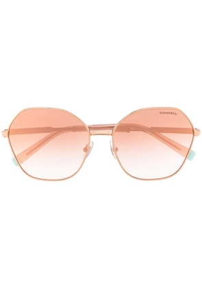 Tiffany & Co Eyewear oversized square-frame sunglasses - Pink