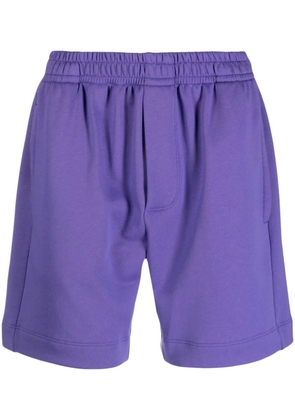 STYLAND straight-leg track shorts - Purple