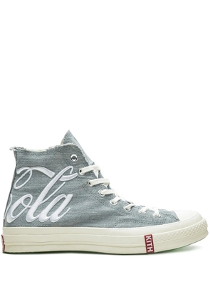 Converse x Kith X Coca-Cola Chuck 70 Hi 'Washed Denim' sneakers - Blue